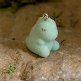 Flocked Resin Focal Charm in Gigi the Giganotosaurus