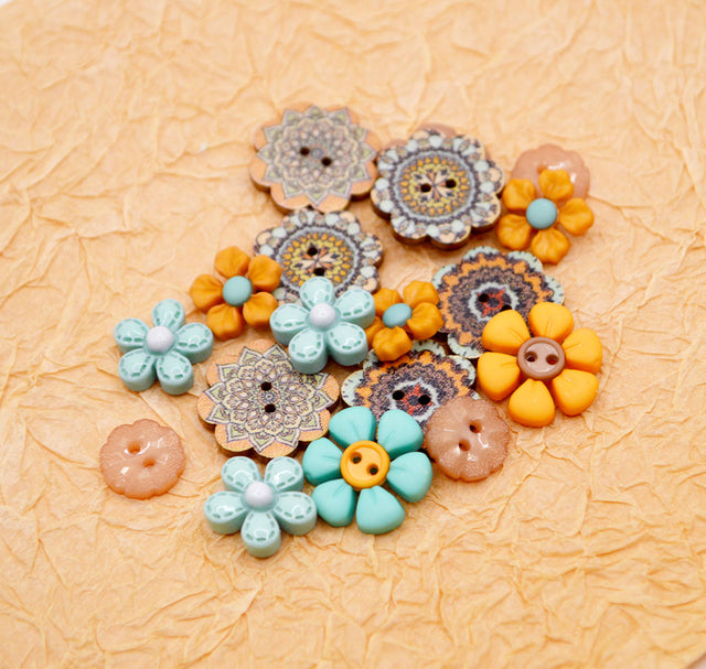 Autumn Bloom Mix Embellishment Pack