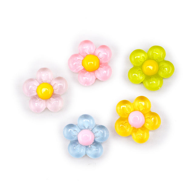 Funky Daisies Multi Color Flowers