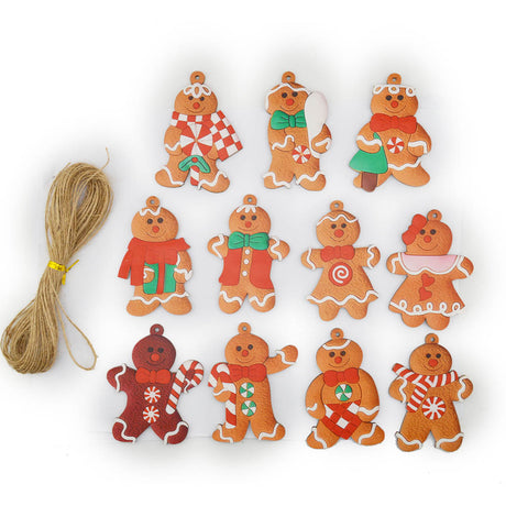 Christmas Cookie Crew Wood Ornaments