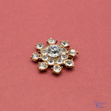 Sparkling rhinestones and enamel detailing add to holiday crafts and jewelry projects