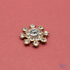 Sparkling rhinestones and enamel detailing add to holiday crafts and jewelry projects