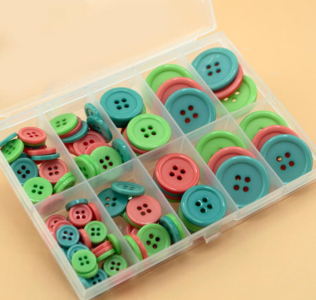 Groovy Guava Button Frame DIY Assortment