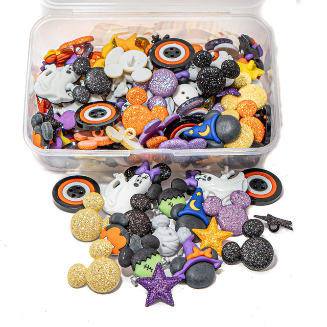 It's A Halloween Parade Embellishment Mix, 50 pieces
