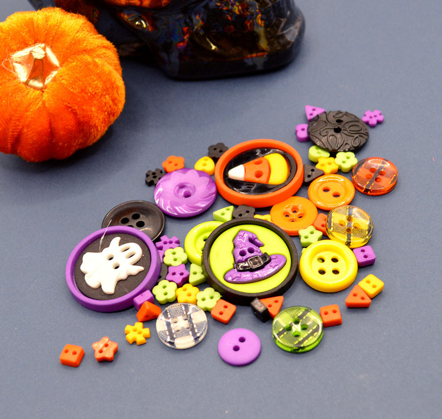 Halloween Themed Buttons & Embellishments – Dress It Up