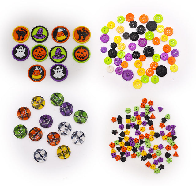 Halloween Sewing Button Assortment 80pcs