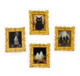Mini Halloween Resin Framed Artwork – Set of 4