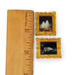 Mini Halloween Resin Framed Artwork – Set of 4