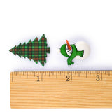 Have a Cool Yule Snowman Outdoor Winter Themed Buttons