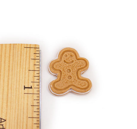 Gingerbread Cookies Resin Flatback Craft Embellishments