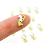 Itty Bitty Lily Of The Valley Flat Back Embellishments
