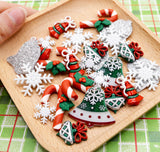 Jingle & Shine Embellishment Pack 24 Pieces