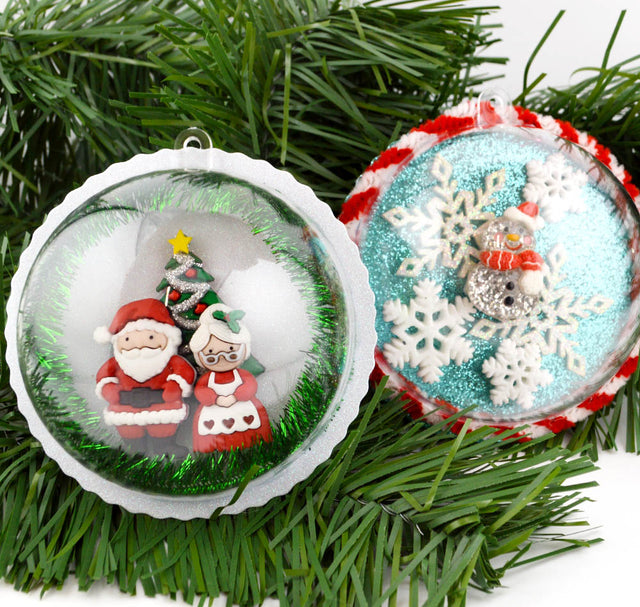 Winter Wonderland 3-D Scene Ornament Kit, 6 Ornaments