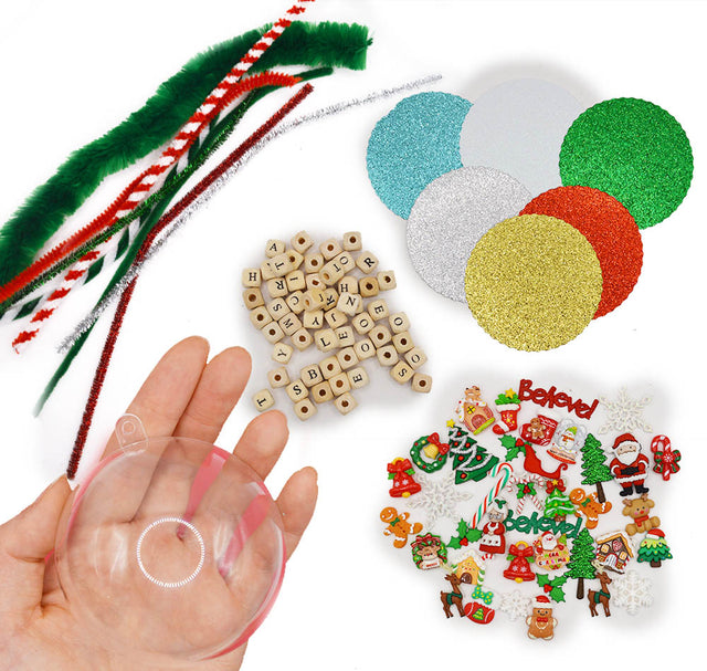 Winter Wonderland 3-D Scene Ornament Kit, 6 Ornaments