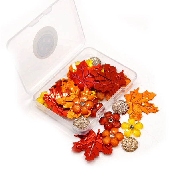 Sequin Shaker Embellishment Mix In Leaf Pile