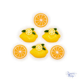 resin lemon craft embellishments for Summer crafts