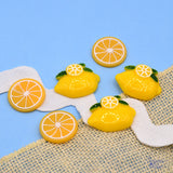 resin lemon craft embellishments for Summer crafts