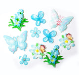 Blue Breeze Butterfly Garden Embellishment Pack