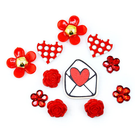 Love Letter Craft Embellishments