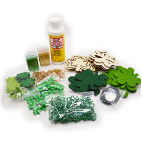 shamrock st patrick themed craft kit 