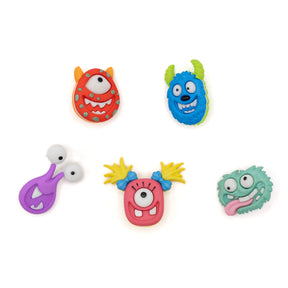 monster themed craft embellishments for diy crafting