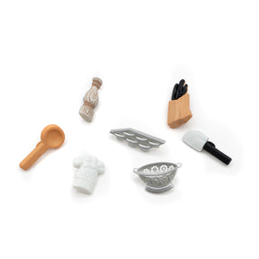 cooking and baking themed craft embellishments for DIY projects