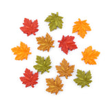 Autumn Matte Maple Leaves Craft Embellishment Pack