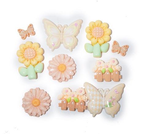 Mellow Meadow Butterflies Embellishment Pack