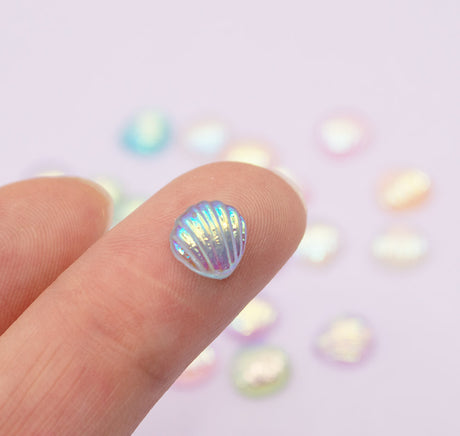 Pastel Seashell Sparkle Mix