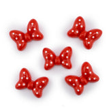 Minnie Polka Dot Red Bow Craft Embellishments