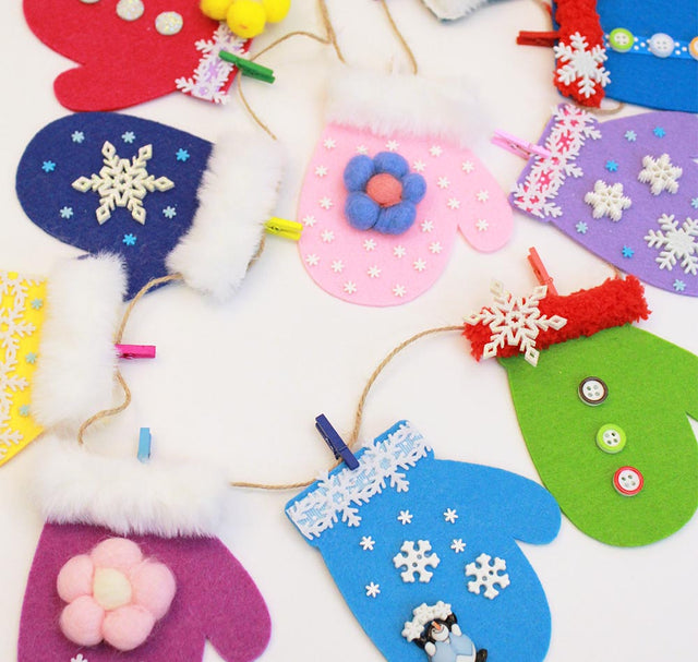 Snow Day Mittens Garland Kit