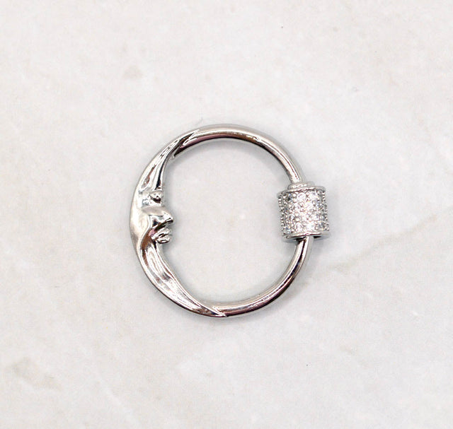 Silver Moon Twist n Lock Clasp