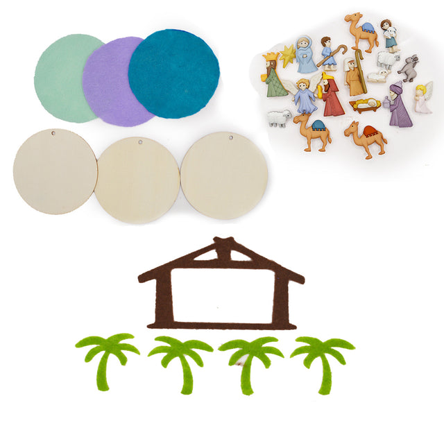Nativity DIY Craft Ornament Kit