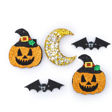 Moonlight and Pumpkins Craft Embellishments