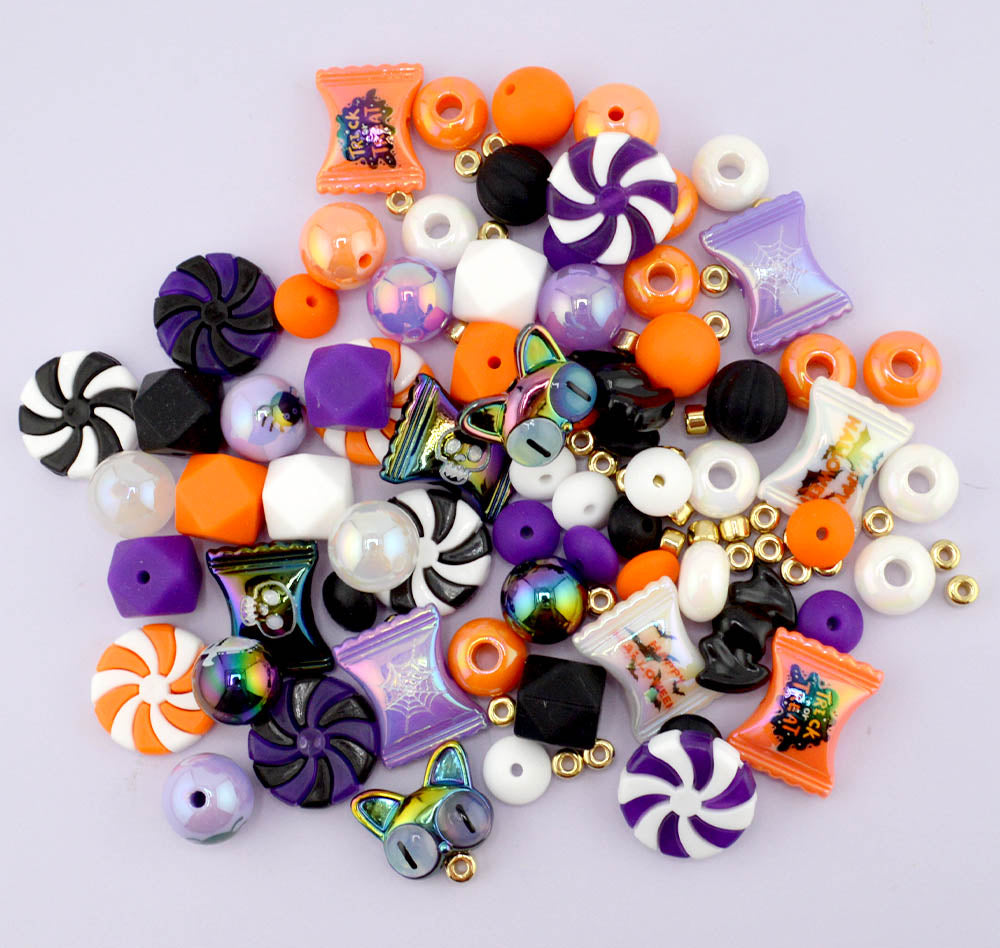 Spooky Sweet Beadable Pen & Keychain Kit