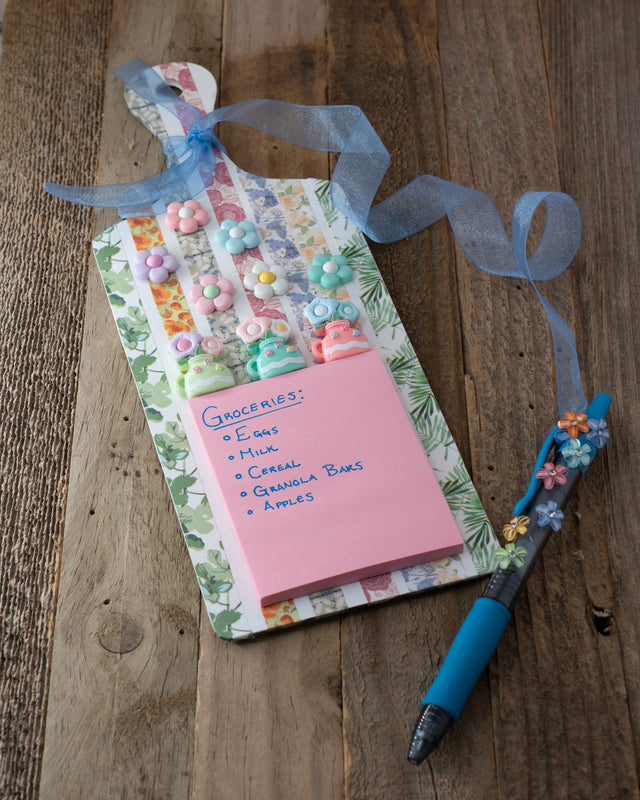 Serenity In Petals Flower Pots Shiny Flat Back Embellishments