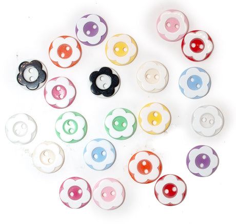 Petal Pop Posies Button Pack