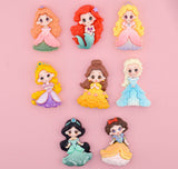 Storybook Princess Flatback Resin Embellishments