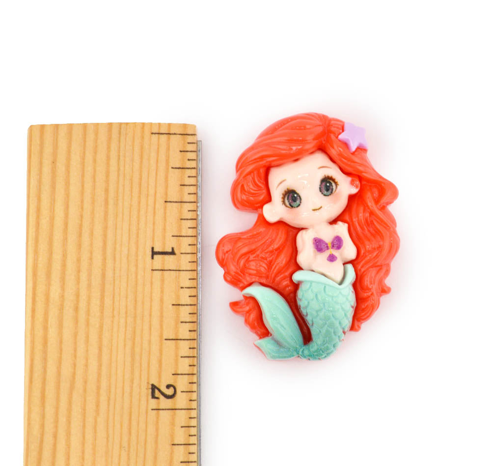Storybook Princess Flatback Resin Embellishments