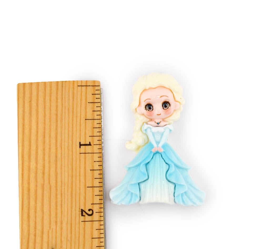 Storybook Princess Flatback Resin Embellishments