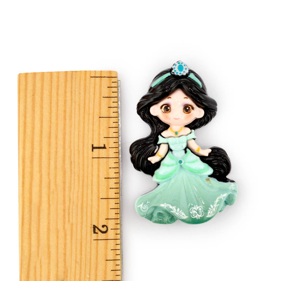 Storybook Princess Flatback Resin Embellishments