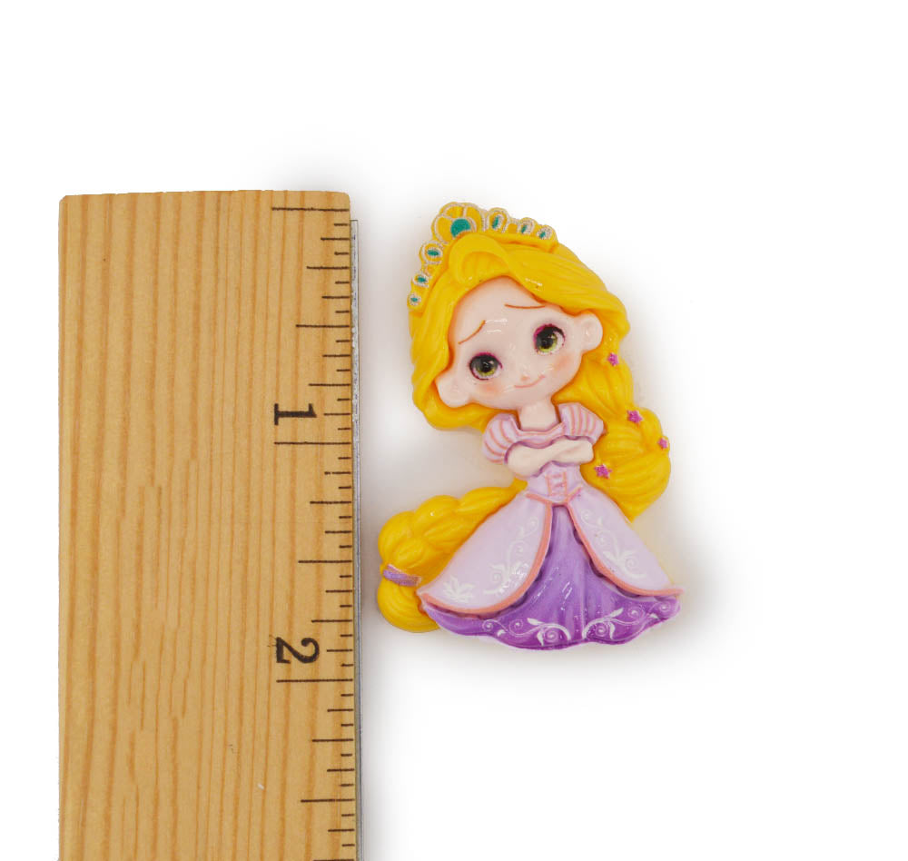 Storybook Princess Flatback Resin Embellishments