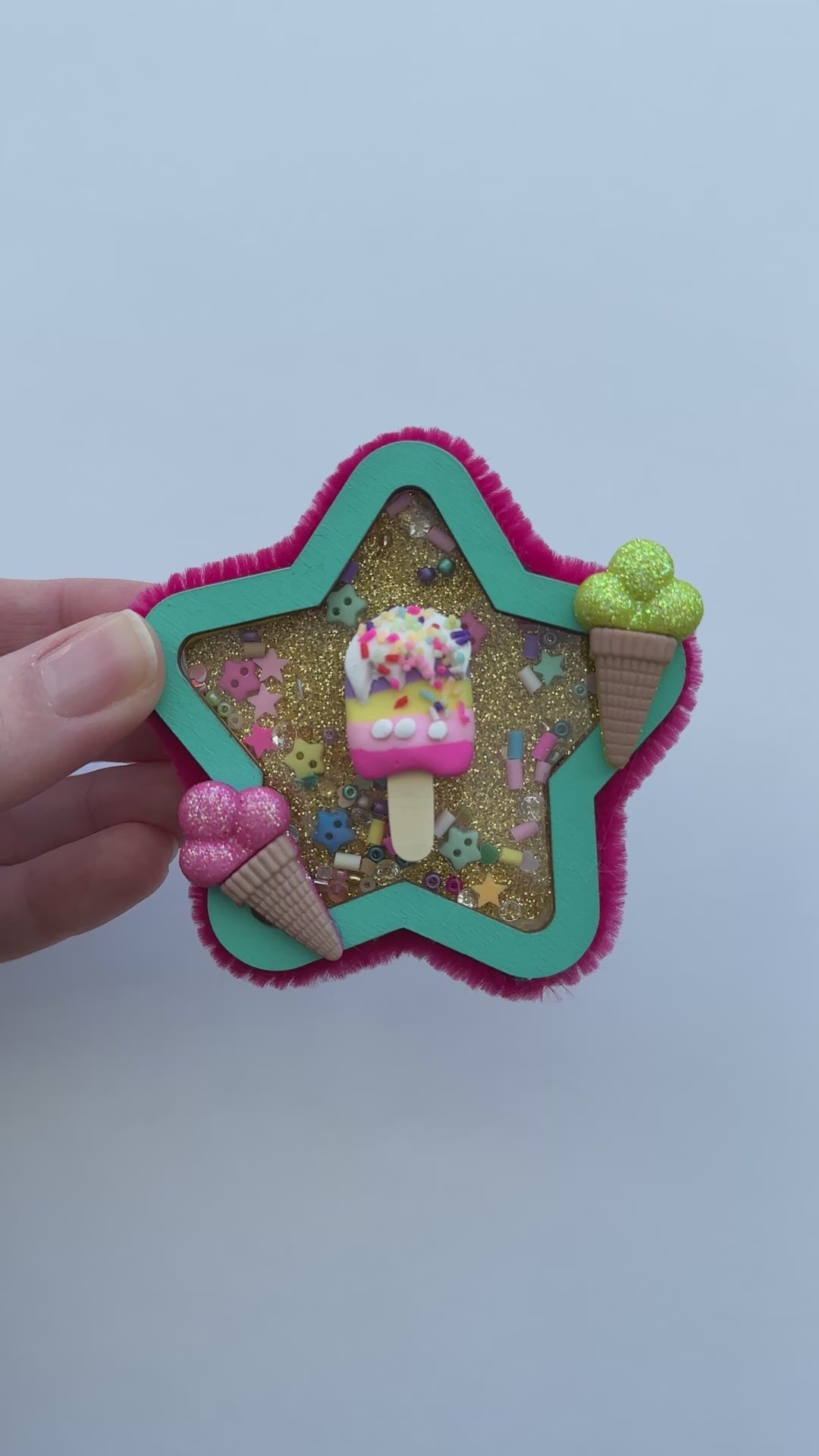 Mini Fun Shape Wood Frame Trio with Magnets