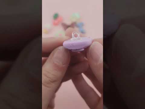 Make a Button- Glue on Button Loops