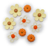 Autumn Blossom Craft Embellishment Pack