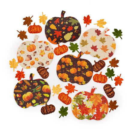 Autumn Pumpkin Patch Craft Embellishment Assortment