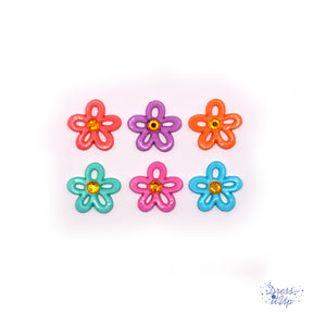 rhinestone bright floral flat-back embellishments for crafts