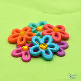 rhinestone bright floral flat-back embellishments for crafts