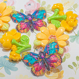 Buttercup Blooms Resin Craft Embellishments