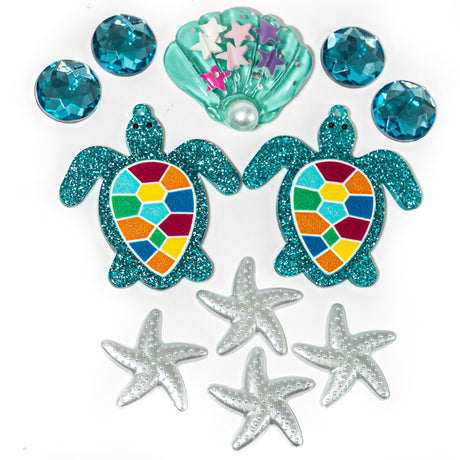 Tidepool Treasures Craft Embellishment Pack